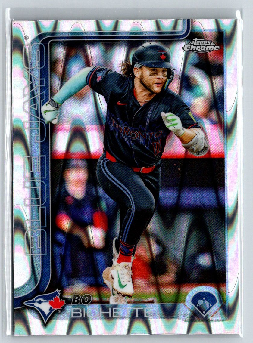 2025 Topps Chrome #101 Bo Bichette Raywave Refractors P33