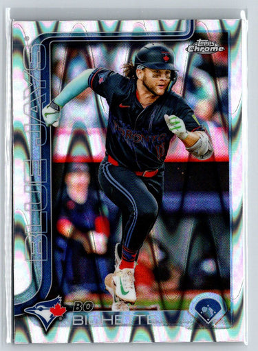 2025 Topps Chrome #101 Bo Bichette Raywave Refractors P33