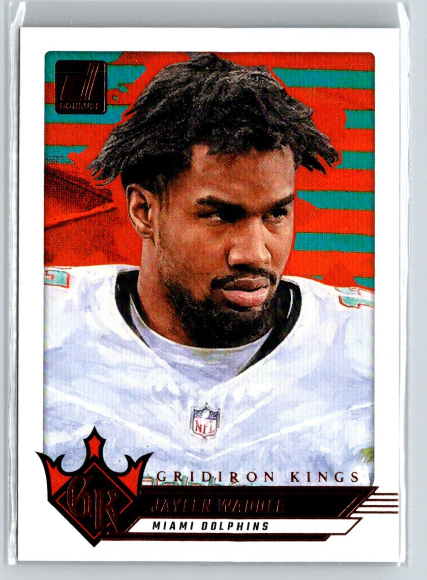 2024 Donruss #7 Jaylen Waddle Gridiron Kings P33
