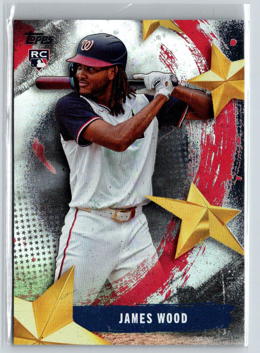 2025 Topps #SMLB-18 James Wood Stars of MLB P33
