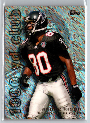 1995 Topps #22 Andre Rison 1000/3000 Yard Club Power Boosters P33