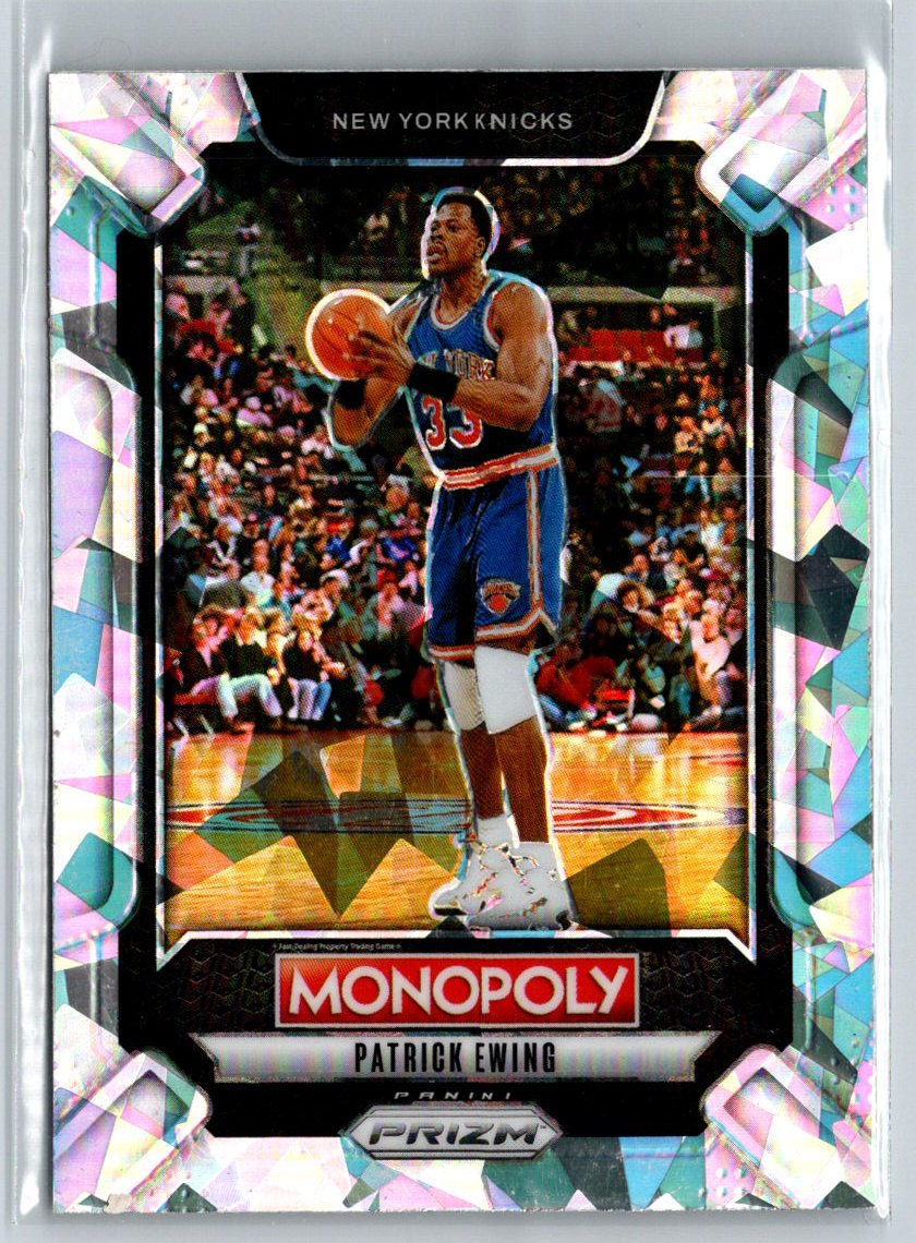 2024-25 Panini Prizm Monopoly #LEG8 Patrick Ewing Legends Ice Prizms P33