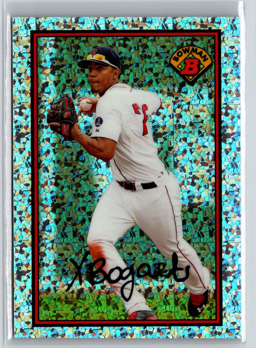 2014 Bowman #89BIB-XB Xander Bogaerts 1989 Bowman  Diamond Refractor P34