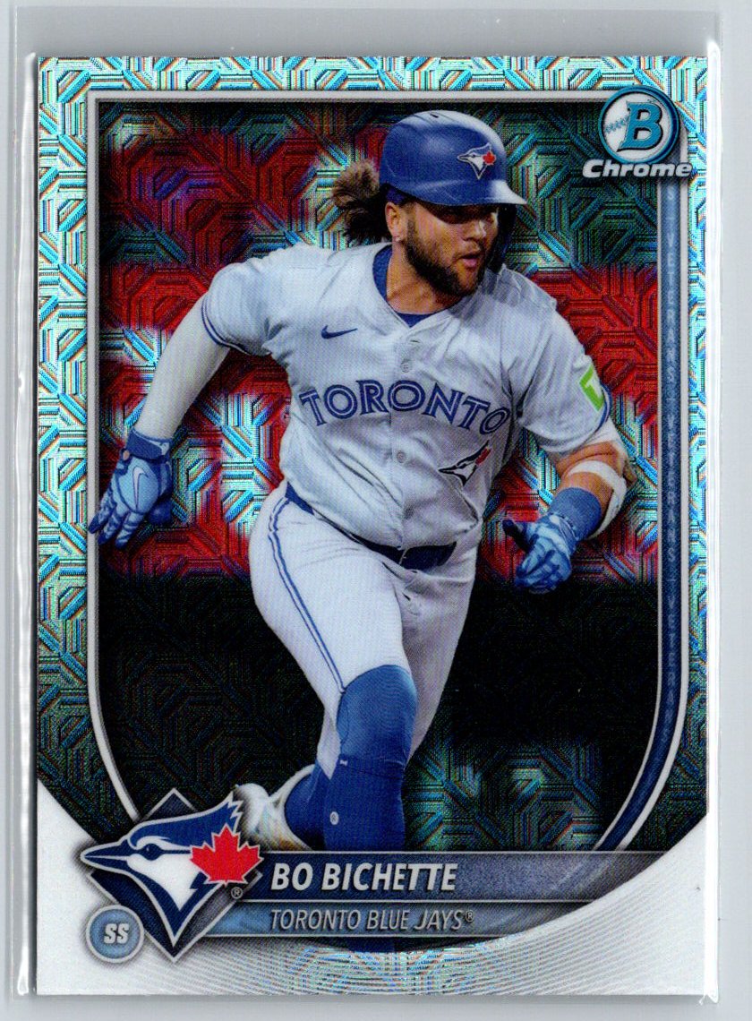 2025 Bowman #92 Bo Bichette Chrome Mojo Refractor P35