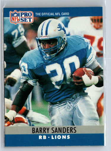 1990 Pro Set FACT Cincinnati #102 Barry Sanders P36