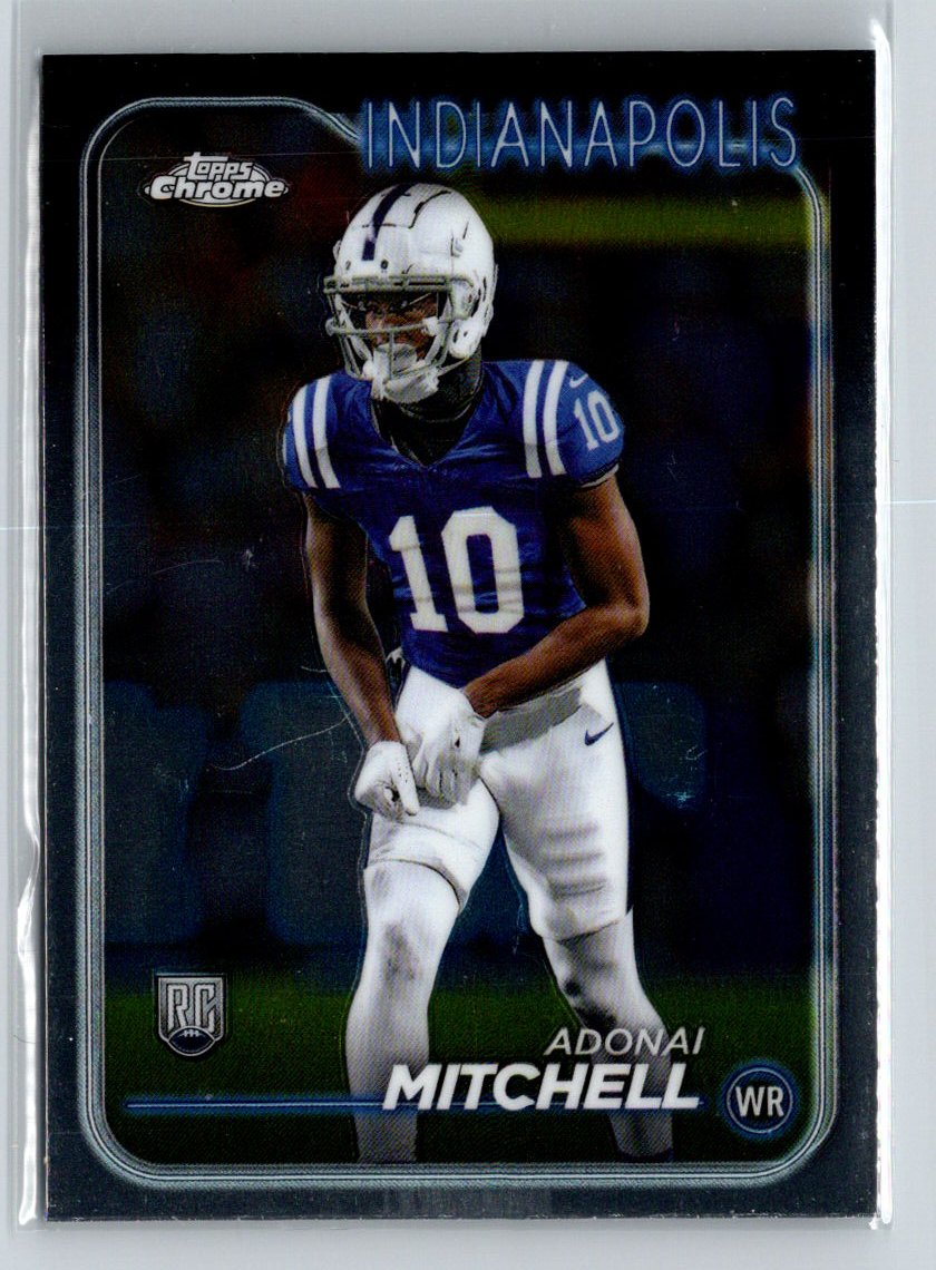 2024 Topps Chrome #210 Adonai Mitchell P36