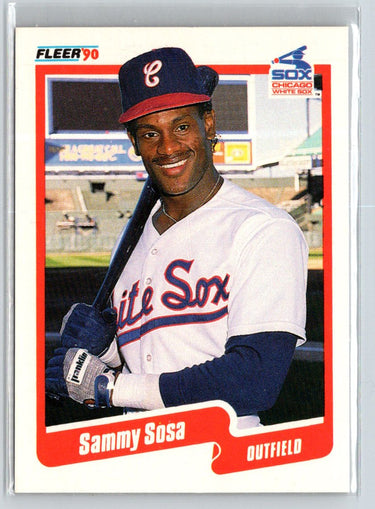 1990 Fleer #548 Sammy Sosa P36