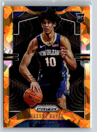 2019-20 Panini Prizm #254 Jaxson Hayes Prizms Orange Ice P37