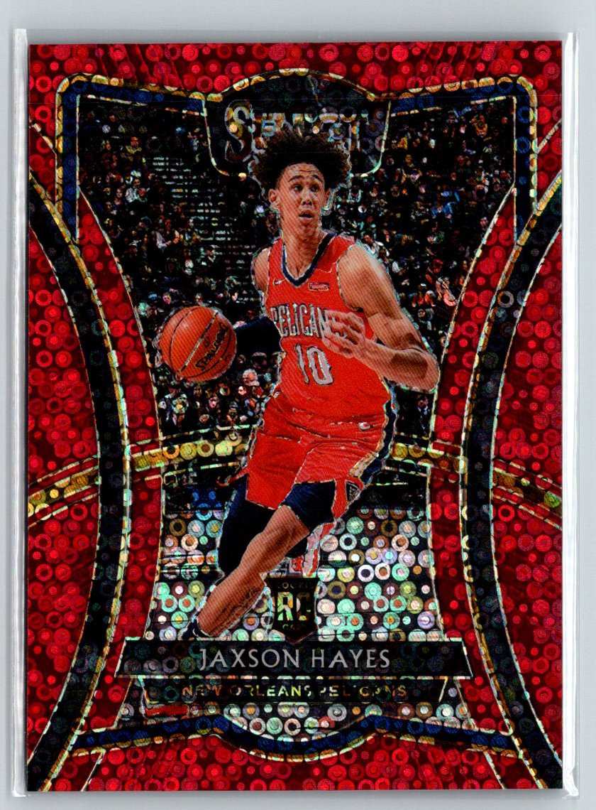 2019-20 Panini Select #170 Jaxson Hayes Disco Red Prizm #/49 P37