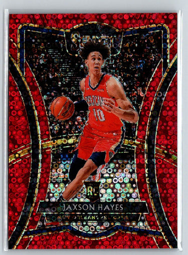 2019-20 Panini Select #170 Jaxson Hayes Disco Red Prizm #/49 P37