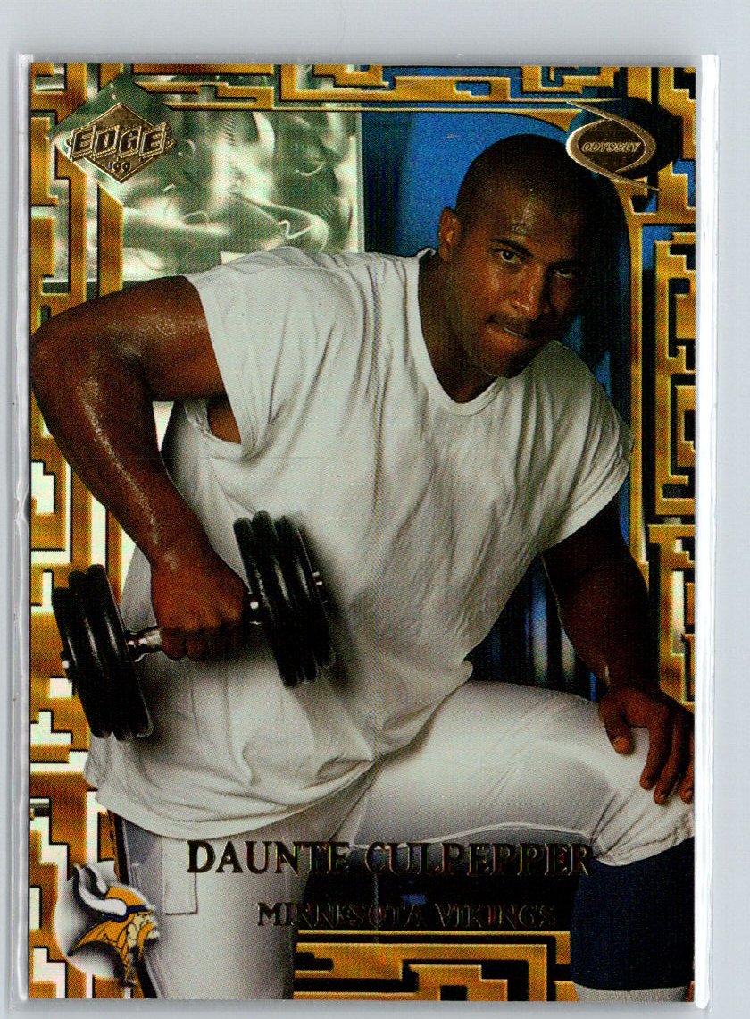 1999 Collector's Edge Odyssey #CR9 Daunte Culpepper Cut 'n' Ripped P37