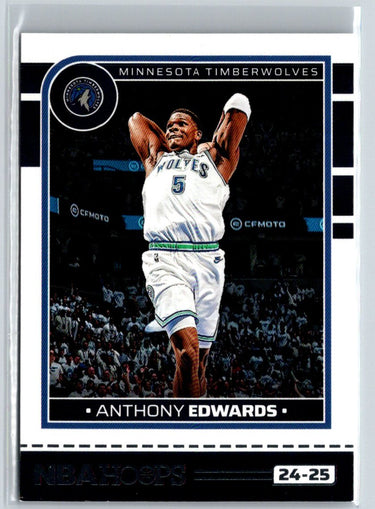 2024-25 Hoops #181 Anthony Edwards P37