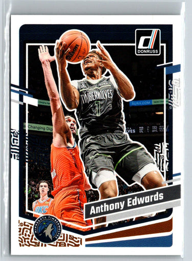 2023-24 Donruss #137 Anthony Edwards P39