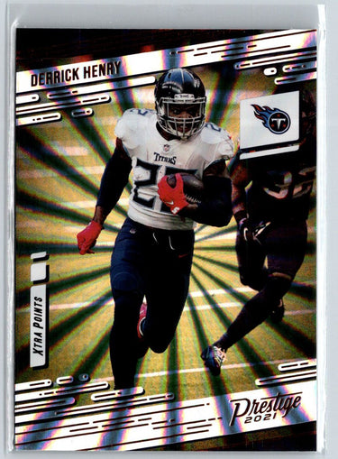 2021 Panini Prestige #179 Derrick Henry Xtra Points Sunburst P40
