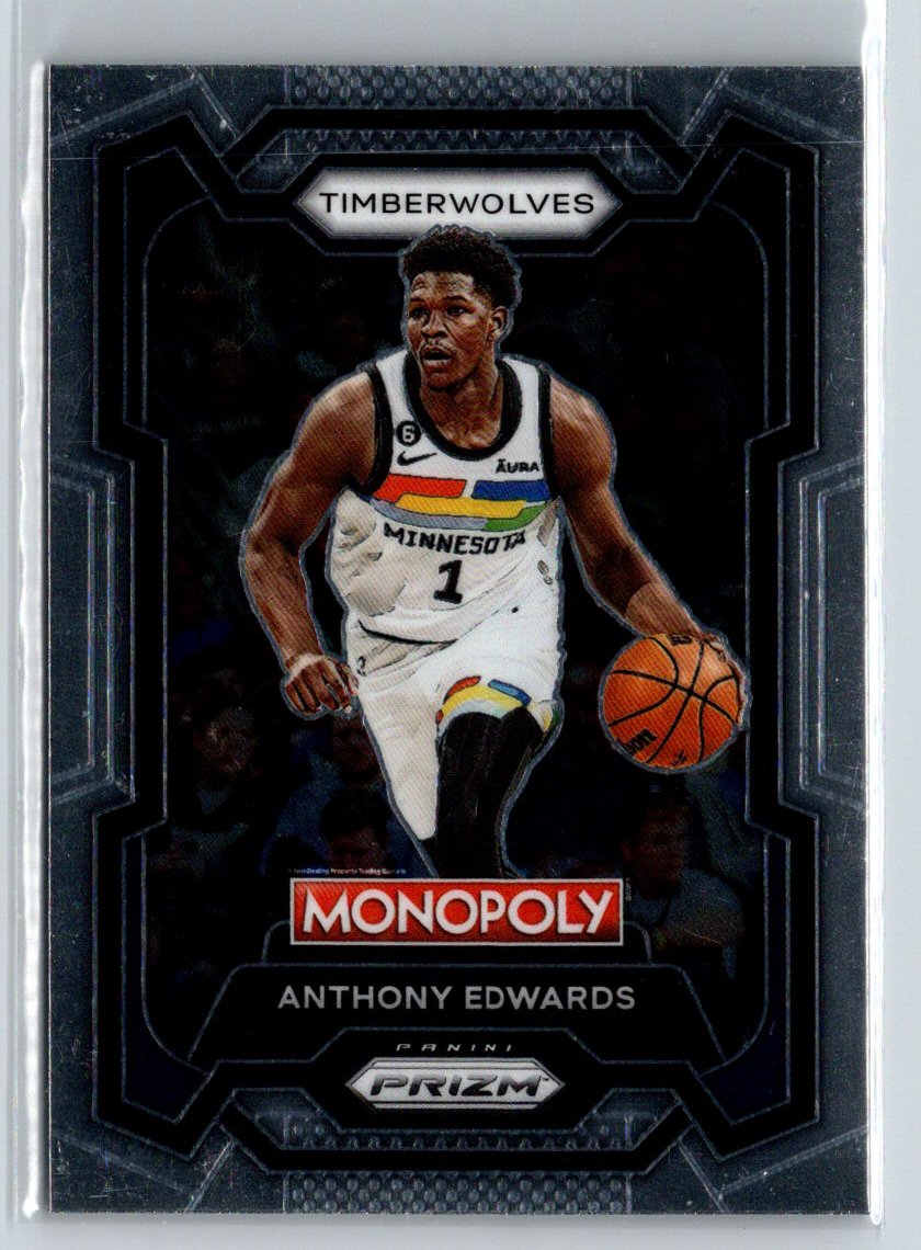 2023-24 Panini Prizm Monopoly #52 Anthony Edwards P41