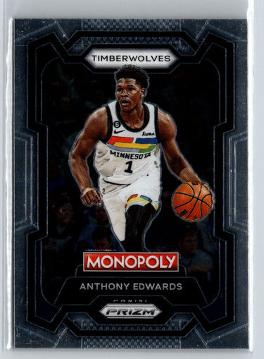 2023-24 Panini Prizm Monopoly #52 Anthony Edwards P41