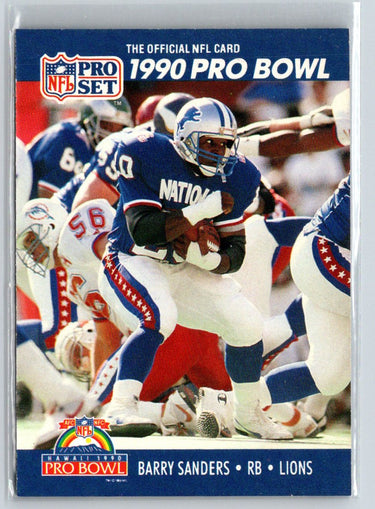 1990 Pro Set #413 Barry Sanders P42