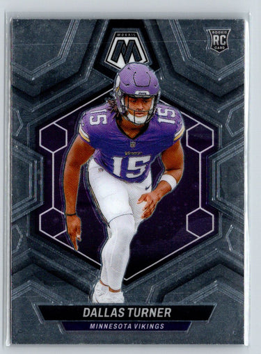 2024 Panini Mosaic #317 Dallas Turner P42