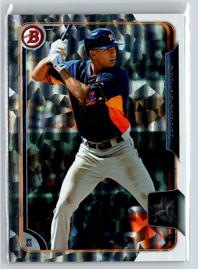 2015 Bowman #BP41 Carlos Correa Prospects P44