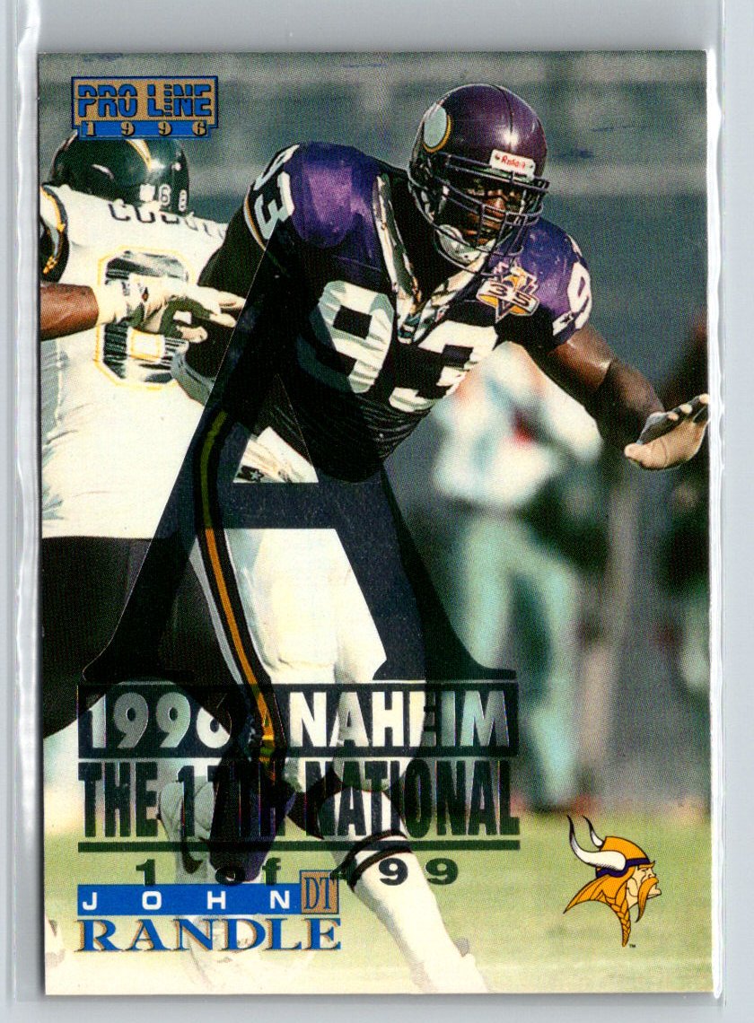 1996 Pro Line #192 John Randle Anaheim National P45