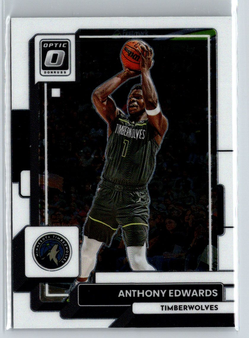 2022-23 Donruss Optic #45 Anthony Edwards P45