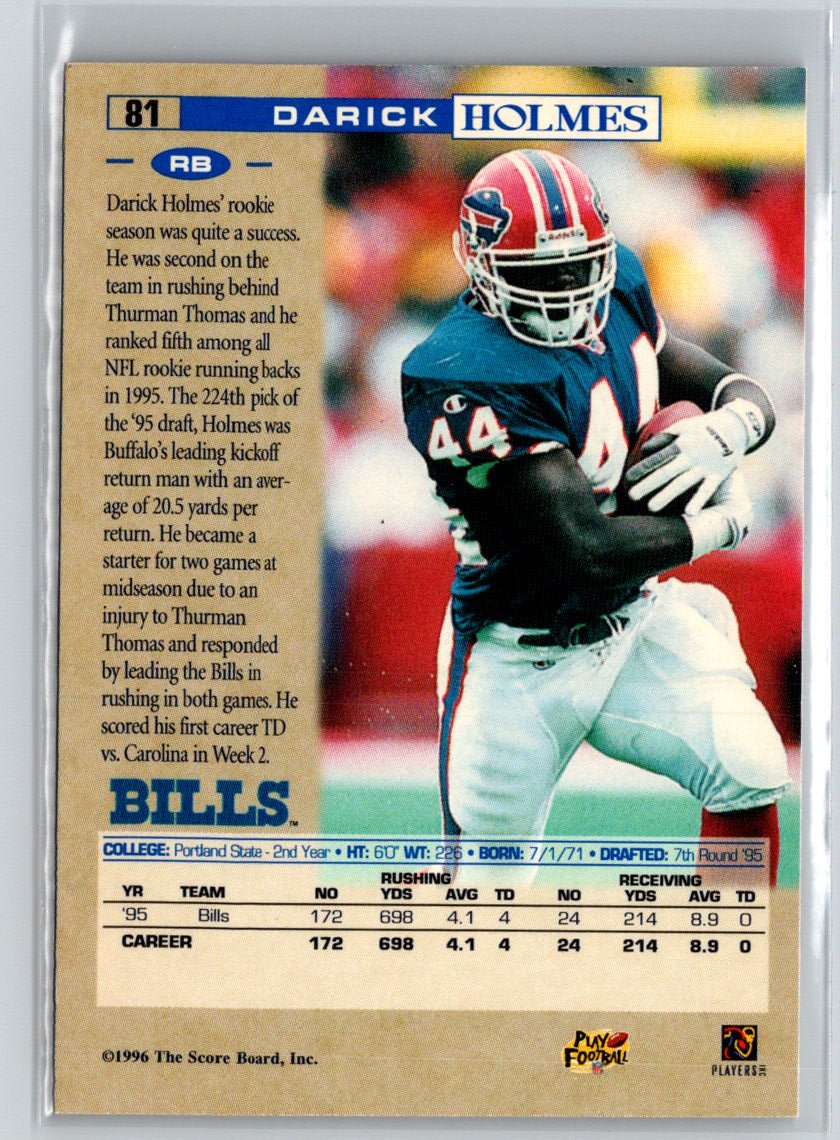 1996 Pro Line #81 Darick Holmes Anaheim National P46
