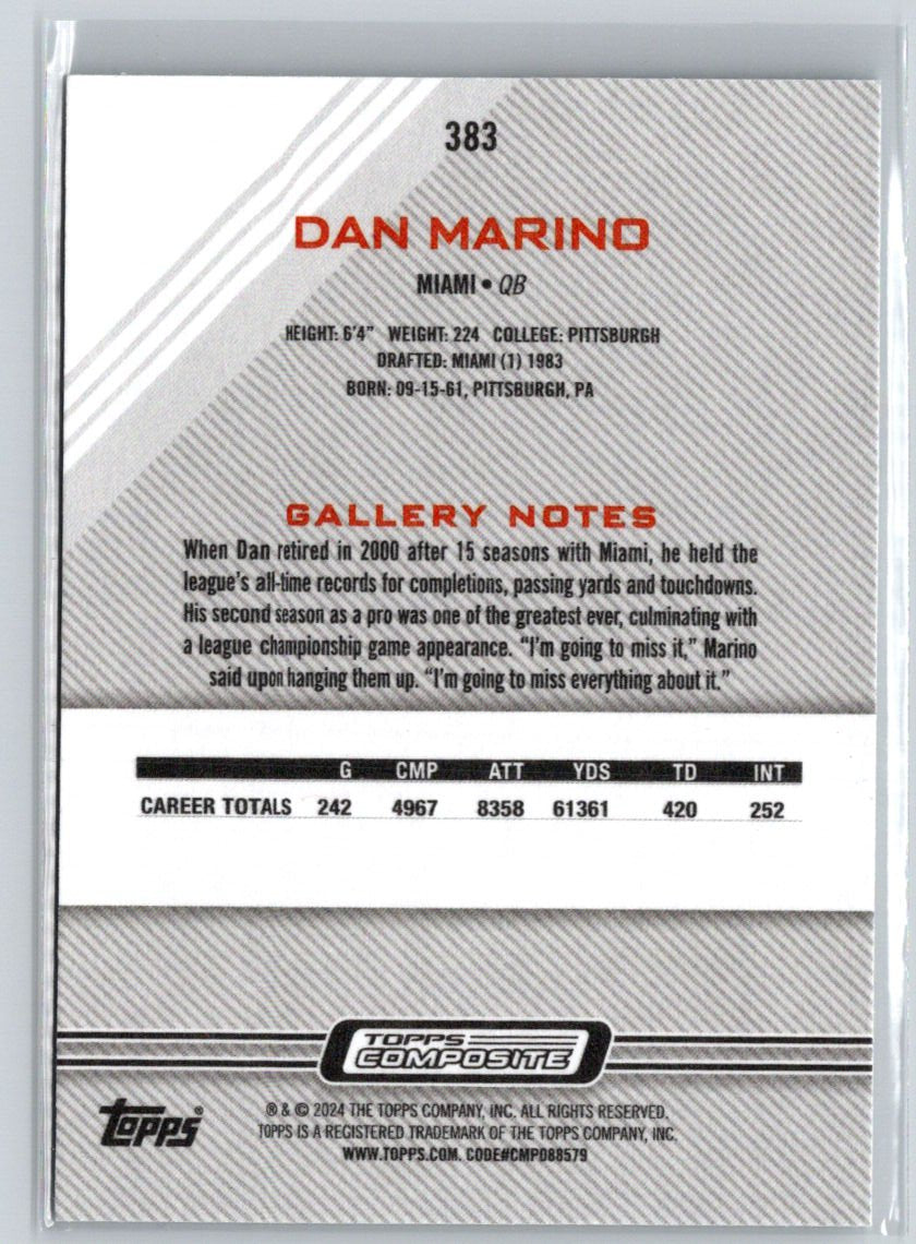 2023 Topps Composite #383 Dan Marino P47