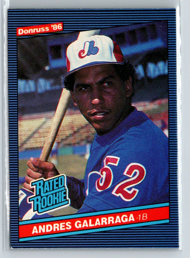 1986 Leaf #27 Andres Galarraga P47