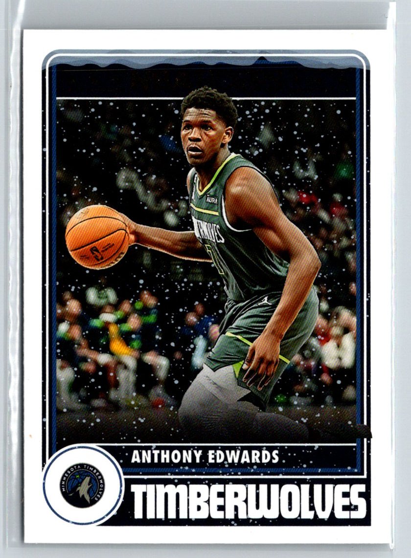 2023-24 Hoops #286 Anthony Edwards P47
