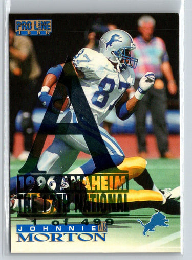 1996 Pro Line #145 Johnnie Morton Anaheim National P47
