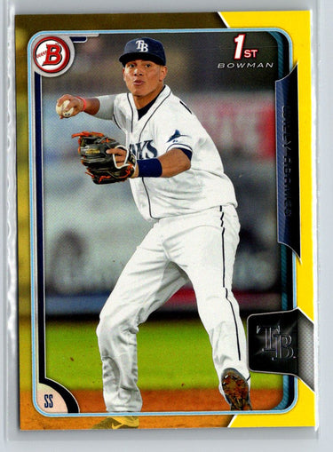 2015 Bowman #BP61 Willy Adames Prospects Yellow P47