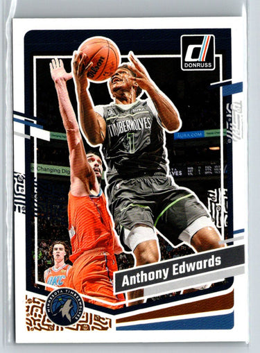 2023-24 Donruss #137 Anthony Edwards P48