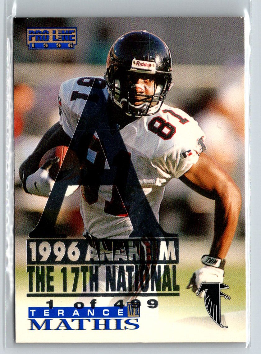 1996 Pro Line #108 Terance Mathis Anaheim National P48