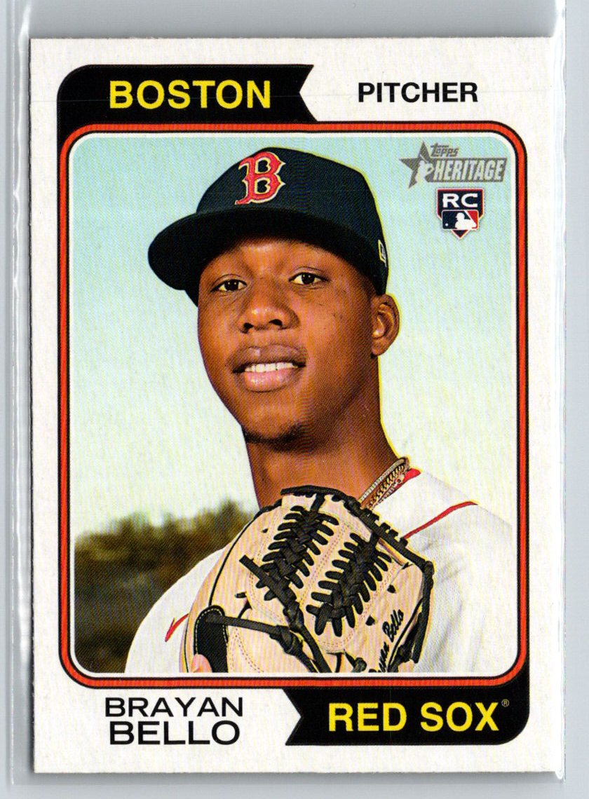 2023 Topps Heritage #89 Brayan Bello P48