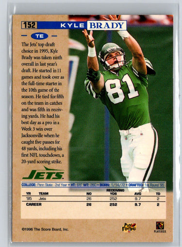 1996 Pro Line #152 Kyle Brady Anaheim National P49
