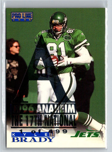 1996 Pro Line #152 Kyle Brady Anaheim National P49