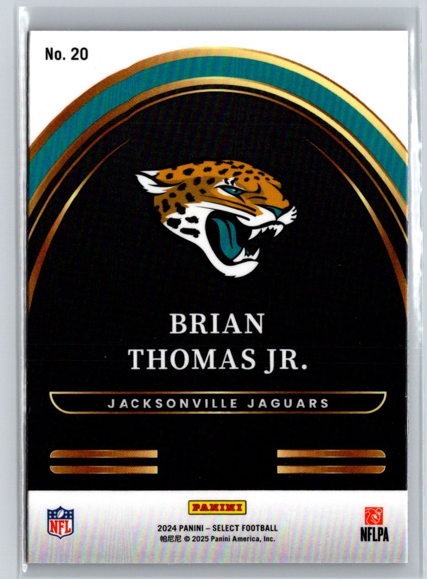 2024 Panini Select #20 Brian Thomas Jr. Select Future P49