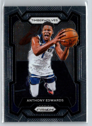2023-24 Panini Prizm #108 Anthony Edwards P50