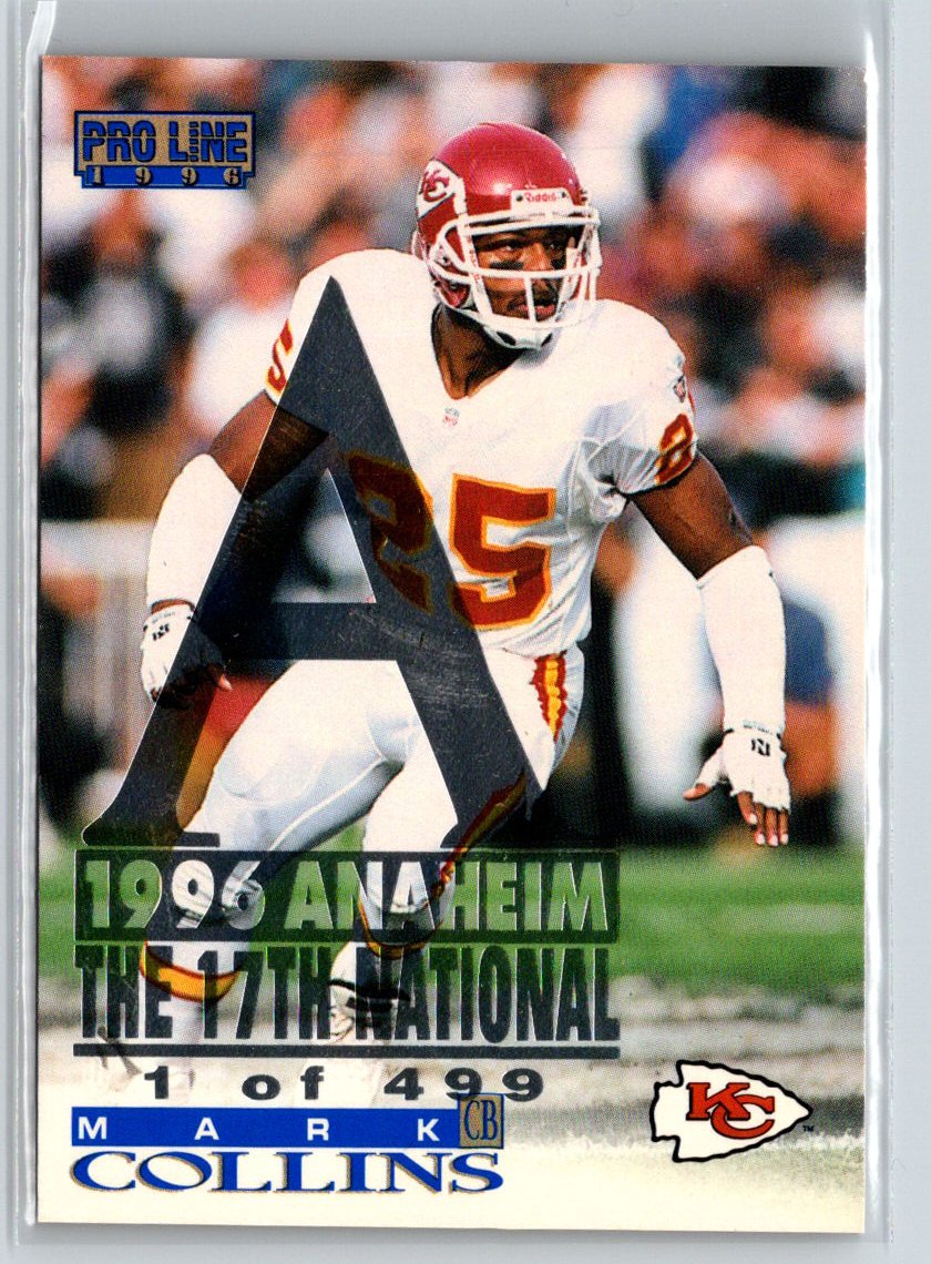 1996 Pro Line #292 Mark Collins Anaheim National P50