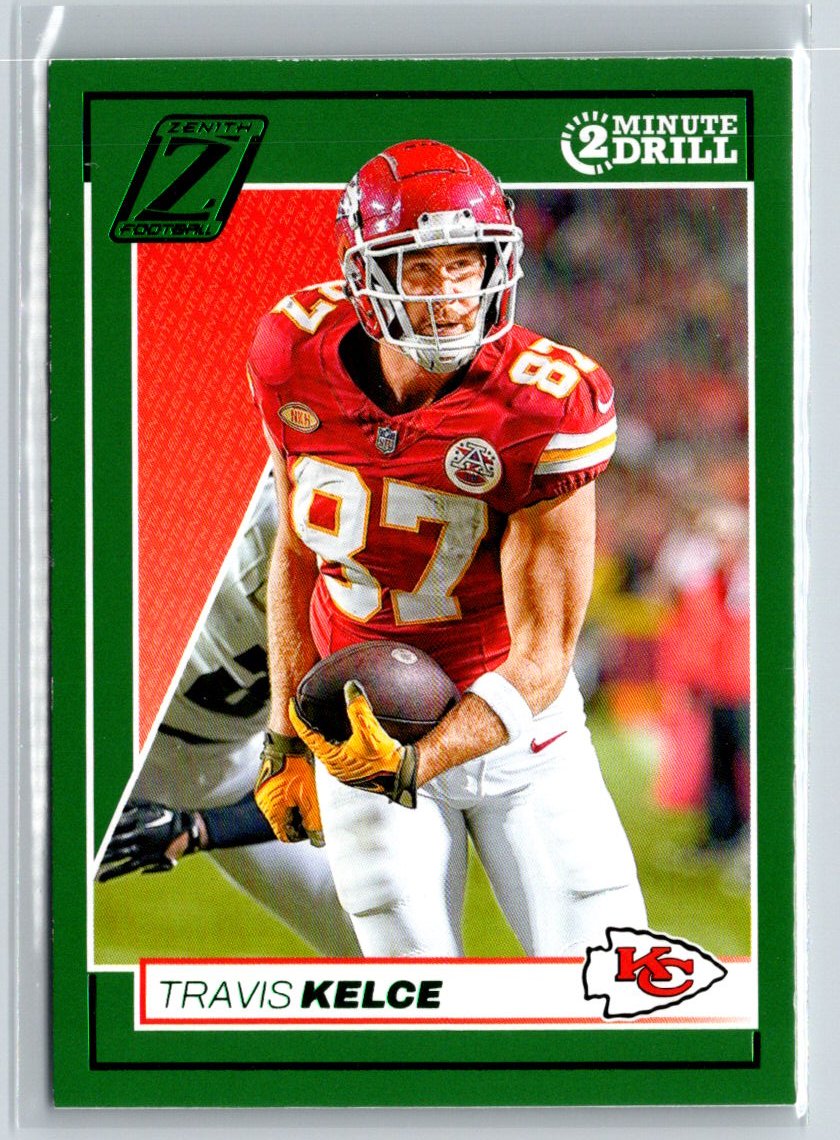 2024 Panini Zenith #48 Travis Kelce Two Minute Drill P51