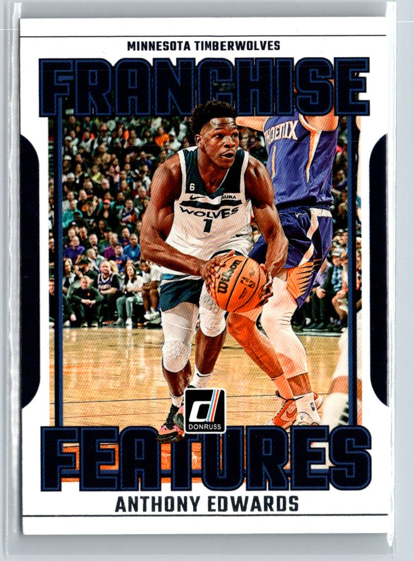 2023-24 Donruss #17 Anthony Edwards Franchise Features P51