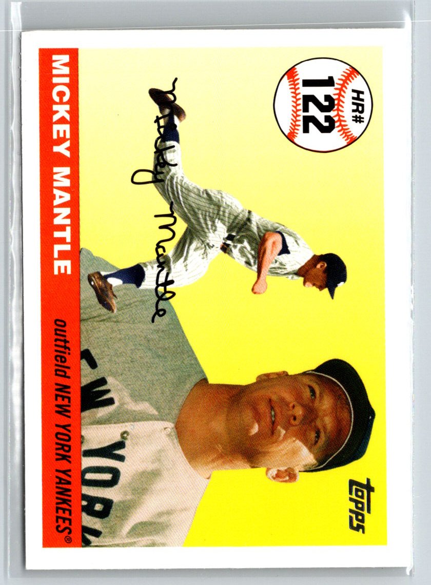 2006 Topps Update #MHR163 Mickey Mantle Mickey Mantle Home Run History P51