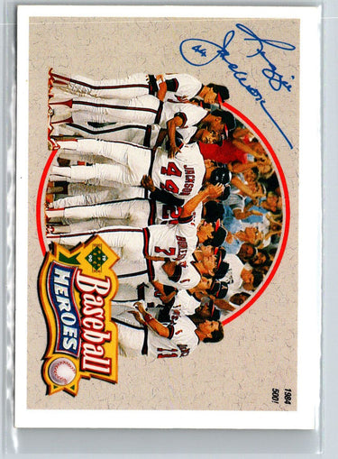 1993 Upper Deck #6 Reggie Jackson 5th Anniversary Baseball Heroes P51