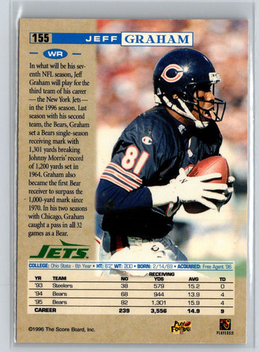 1996 Pro Line #155 Jeff Graham Anaheim National P52