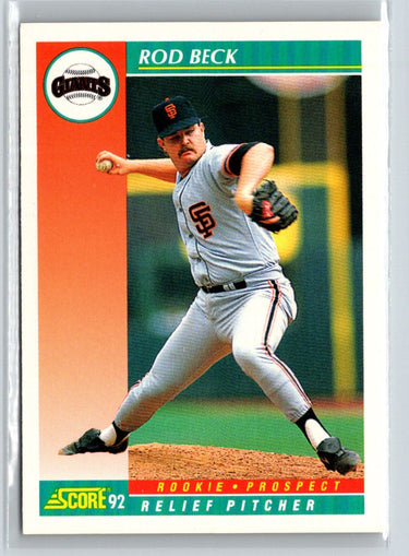 1992 Score #746a Rod Beck P52