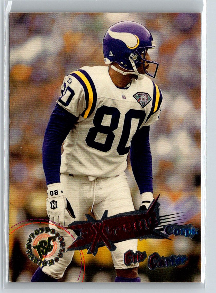 1995 Stadium Club #x199 Cris Carter Members Only P52