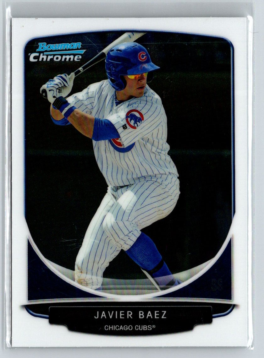 2013 Bowman Draft Picks & Prospects #TP-27 Javier Baez Chrome Top Prospects P53
