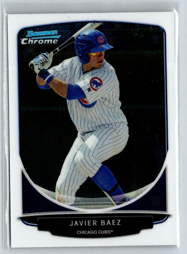 2013 Bowman Draft Picks & Prospects #TP-27 Javier Baez Chrome Top Prospects P54