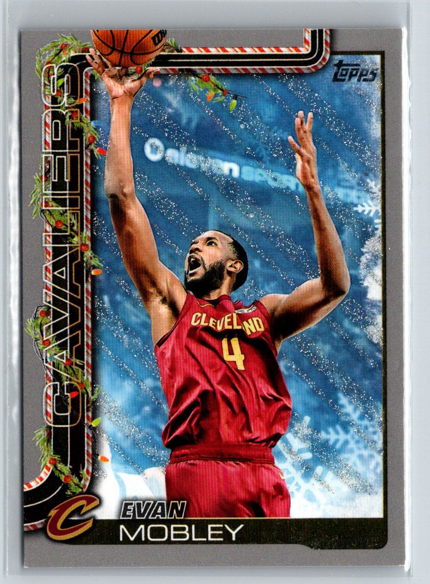 2025-26 Topps Holiday #H65 Evan Mobley P54