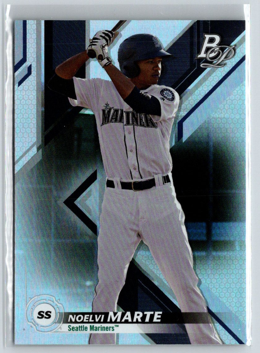 2019 Bowman Platinum #TOP-67 Noelvi Marte Top Prospects P55